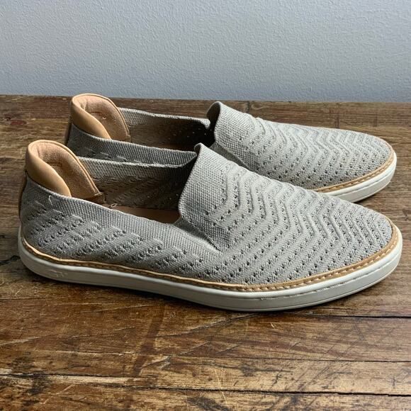 Ugg Sammy Chevron Knit Slip-on Sneakers size 8.5 - Picture 1 of 8